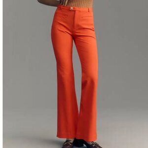 100 Anthropologie Maeve Stretch Slim Bootcut Trousers